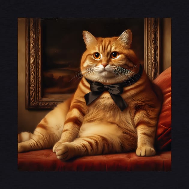 renaissance cat by Tees4Teens